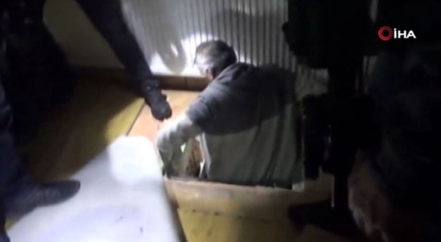 DHKP/C'li teröristlerin yakalanma anı kamerada