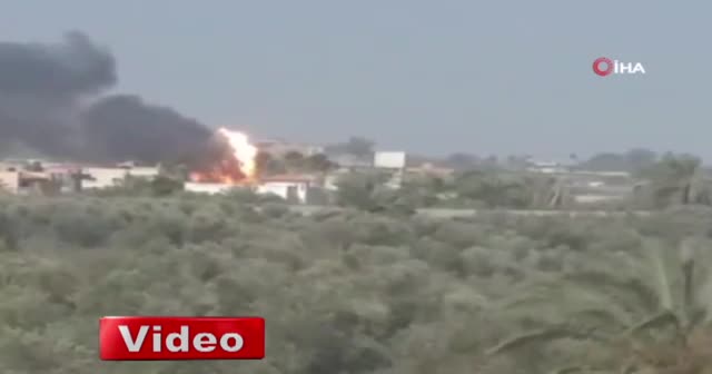 Gazze'de tanker patladı: 15 yaralı