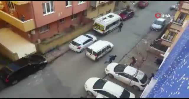 Pompalı tüfekle dehşet saçtı