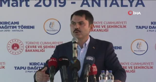 Bakan Kurum: Ülkemizi depreme karşı hazırlıyoruz