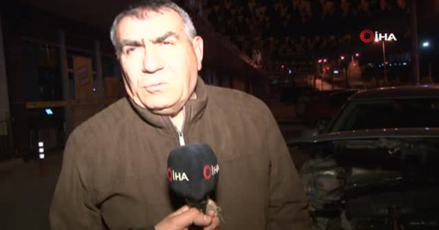 Başkent’te otomobil, 3 araca ve ekmek büfesine çarptı: 2 yaralı