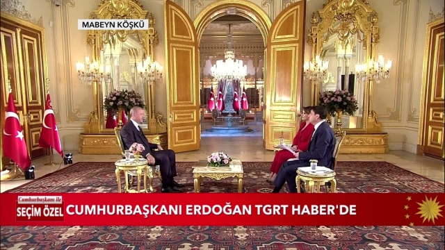 Cumhurbaşkanı Erdoğan TGRT Haber Seçim Özel Programında