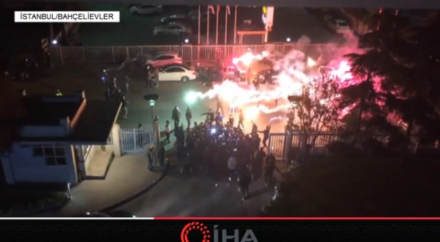 İhlas Medya Canlı Yayını'na konuk olan Binali Yıldırım'ı halk böyle uğurladı