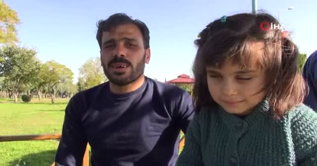 Suriye'deki savaşta kör olan küçük Sidra, Türkiye'de sağlığına kavuştu