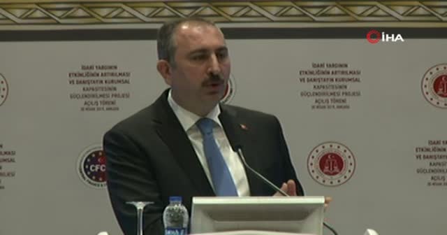 Adalet Bakanı Gül: Yargı kararları, tartışmaları bitirir, bitirmelidir. Yeni tartışmaları alevlendirmemelidir