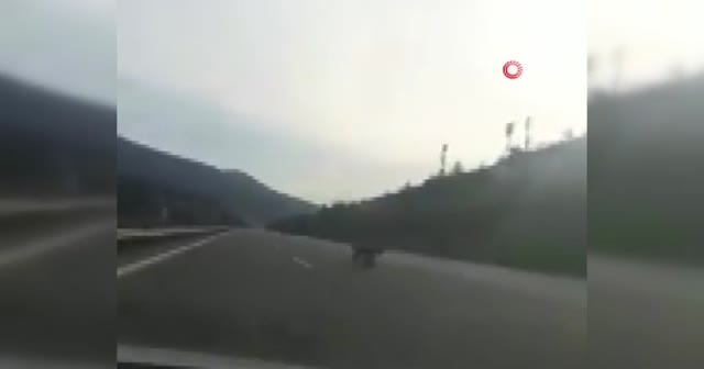 Bursa’da ölümüne yarış böyle kaydedildi