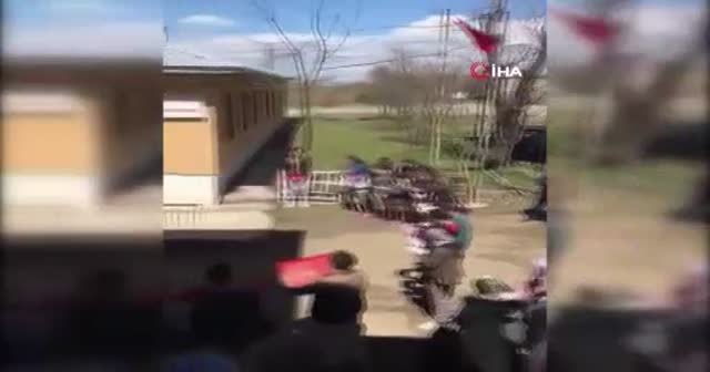Doktora sevgi seli sosyal medyada gündem oldu