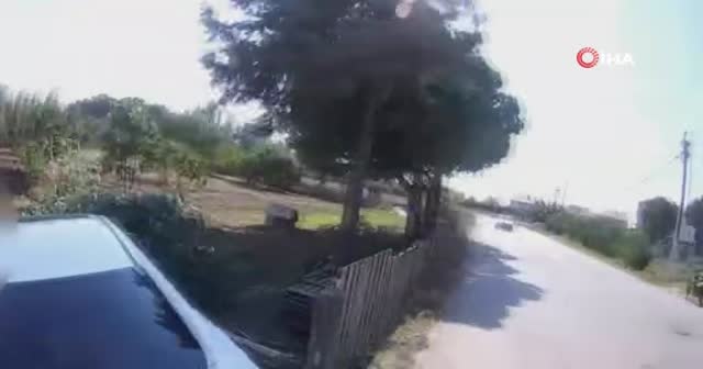 Görünmez kaza böyle kaydedildi