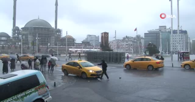 İstanbul’da dolu