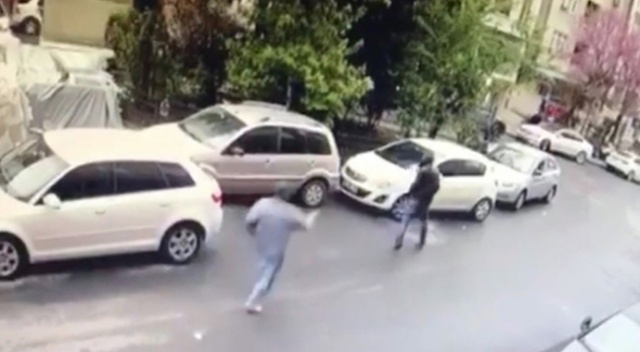 Kağıthane’de damat cinayeti kamerada