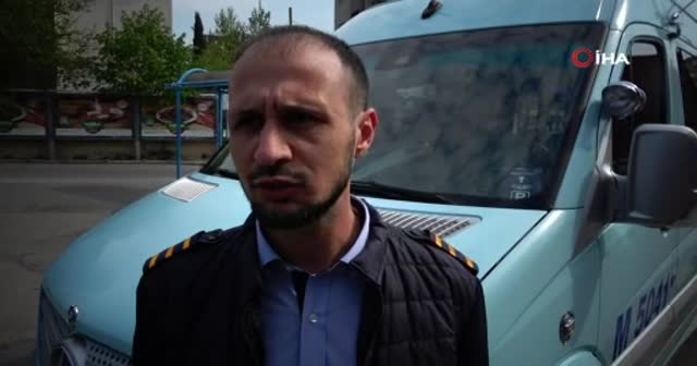 Minibüsçüden insanlık ölmemiş dedirten davranış