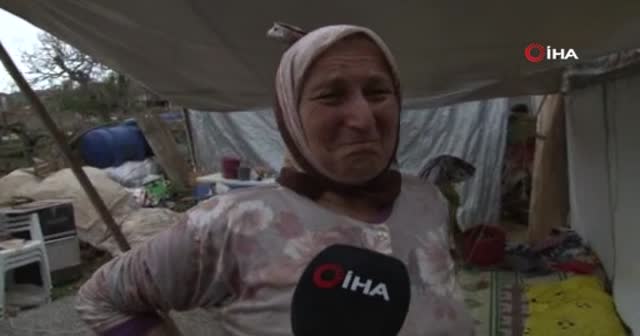 Yıkılan duvarlar arasında anılarda enkaz altında kaldı