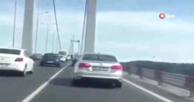 15 Temmuz Şehitler Köprüsü’nde makas terörü