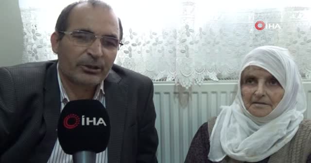 Asırlık nine torununun çocuğunu gördü