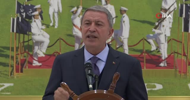 Bakan Akar’dan "Deniz Kurdu" mesajı