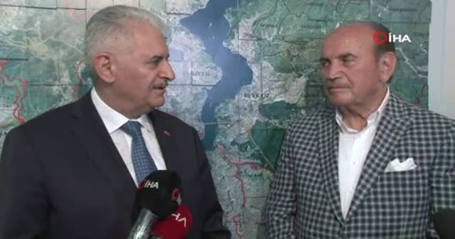 Binali Yıldırım'dan Kadir Topbaş'a ziyaret