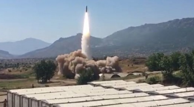 Hakurk’taki terör hedefleri yerli ve milli füzeyle vuruldu