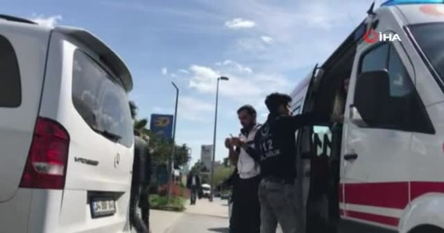 İstanbul’da feci kaza kamerada