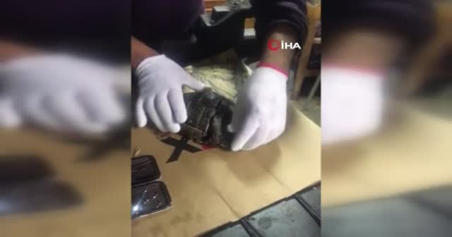 Kaplumbağayı kaportacıda hayata döndürdüler