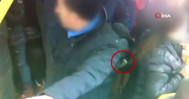 Minibüs faresi yakayı ele verdi