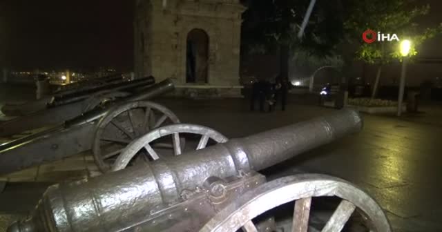 Ramazan topunun yerini ses bombası aldı