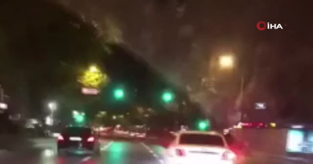 Trafik magandası Bağdat Caddesi'nde terör estirdi