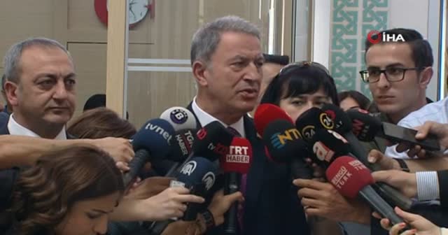 Bakan Akar'dan MHP lideri Bahçeli'ye ziyaret