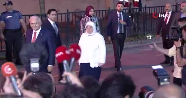 Binali Yıldırım Lütfi Kırdar Kongre ve Sergi Merkezine geldi