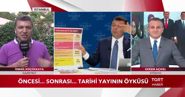 İsmail Küçükkaya "Bundan sonra bence açık oturum' dönemi yeniden başlayacak"