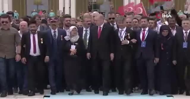 Beştepe'de anma töreni düzenlendi