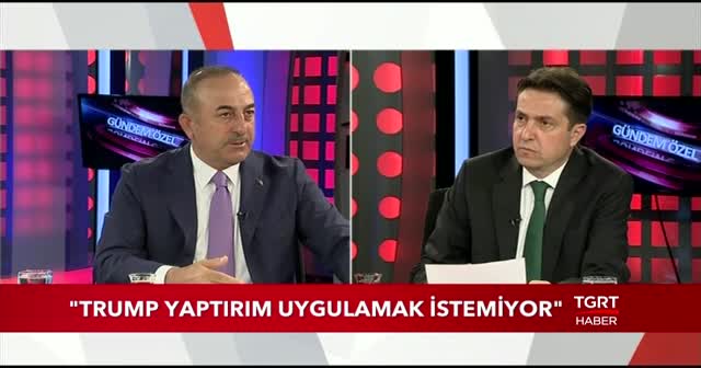 Dışişleri Bakanı Mevlüt Çavuşoğlu TGRT Haber'de gündemi değerlendirdi