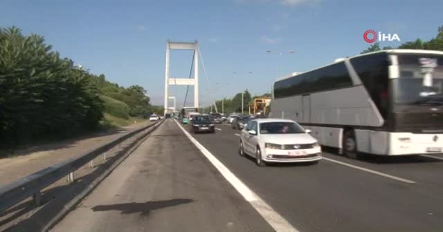 FSM Köprüsü 31 günlük çalışmanın ardından ulaşıma açıldı