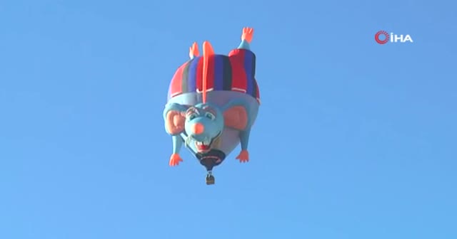 Kapadokya Balon Festivali'ne yoğun ilgi