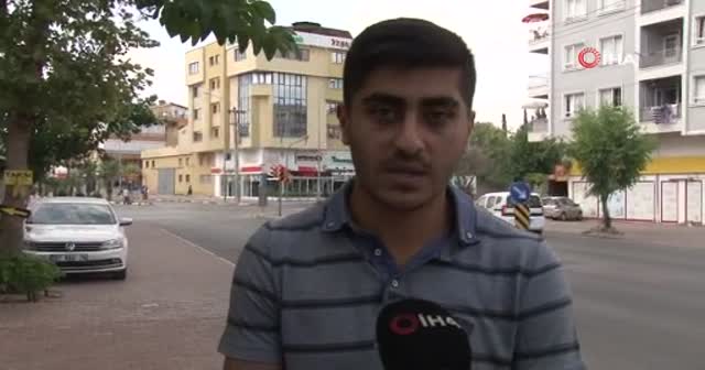 Otomobil lastiği kafasının üzerinden geçmişti! O anları anlattı