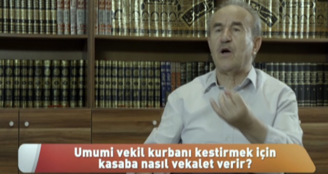 Umimi vekil kurbanı kestirmek için kasaba nasıl vekalet verir?