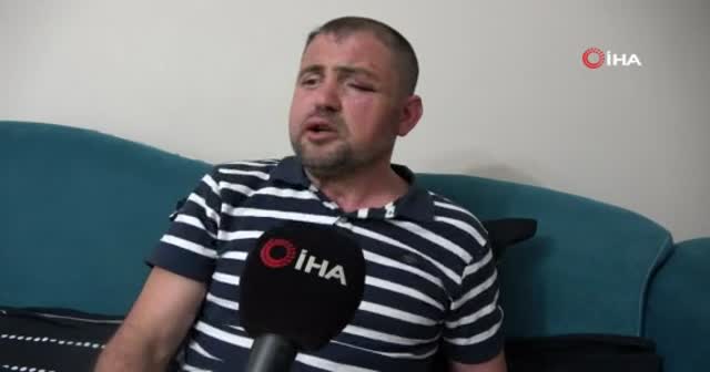 Bursa'da gaziye 'ayaklarını uzattın' dayağı