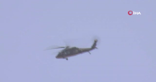 Fırat'ın doğusunda ilk ortak helikopter uçuşu gerçekleşti