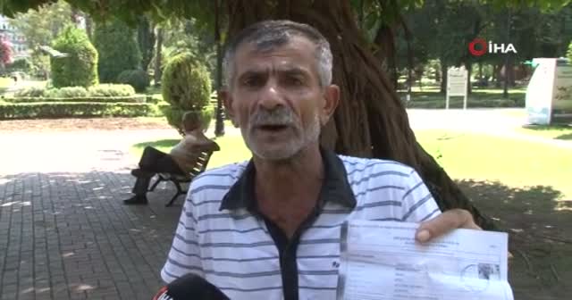 Kanser hastası adamı karısı terk etti