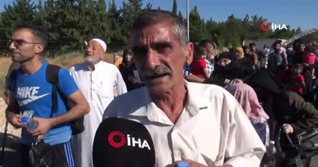 Sayıları 35 bini aştı: Suriyeliler ülkelerine bayram için akın akın gidiyor