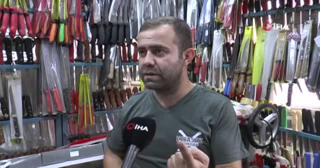 Sıranın arkası gelmiyor: Günde 2 bin bıçak bileniyor