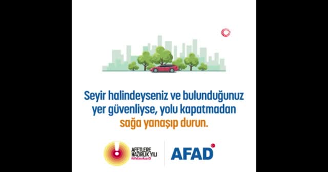 AFAD depremle ilgili bilgilendirme videosu yayınladı