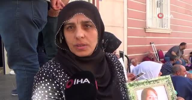 Çocukları dağa kaçırılan ailelerin HDP önündeki evlat nöbeti 19'uncu gününde