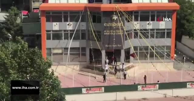 İstanbul deprem sonrası panik anları kamerada