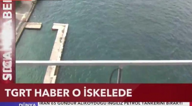 TGRT Haber 15 Temmuz Şehitler Köprüsü'ndeki o iskelede
