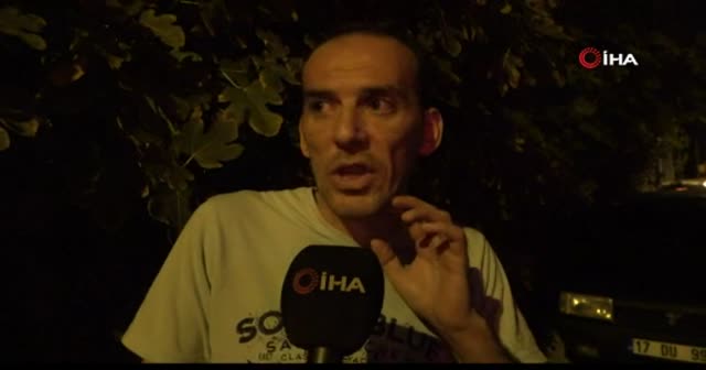 84 yaşındaki adam 2 evinin birden yanmasını yaşlı gözlerle izledi