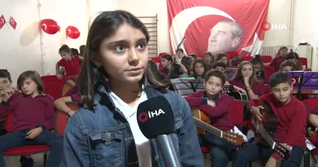 Barış Pınarı Harekatı'nın kahramanlarına bir destek de çocuklarından geldi