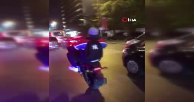 Bomonti-Dolmabahçe Tüneli’nde çift kişiyle tek teker terörü kamerada