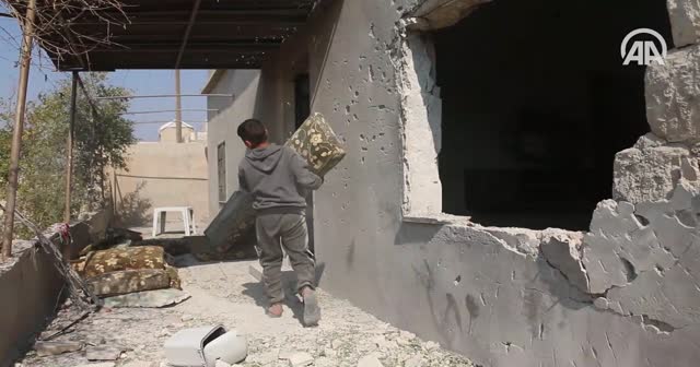 DEAŞ elebaşı Bağdadi'nin öldürüldüğü iddia edilen yer görüntülendi