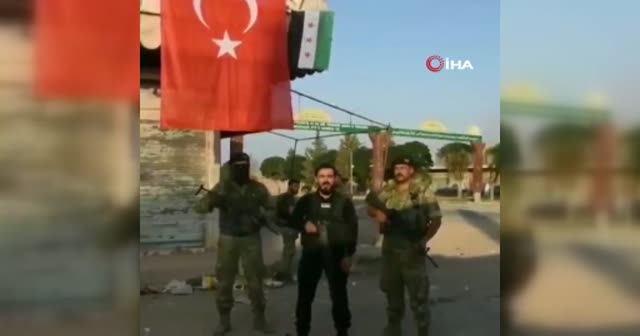 Suriye Milli Ordusundan Türk halkına ve Cumhurbaşkanı Erdoğan’a teşekkür