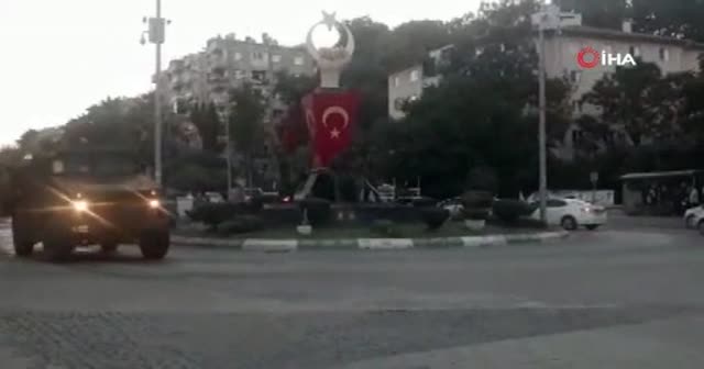 Suriye sınırına askeri araç sevkiyatı